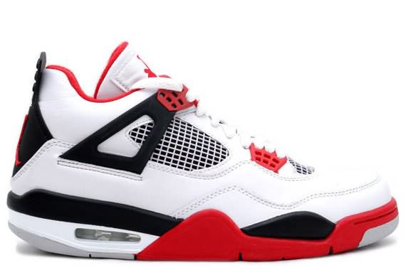 2014 New Arrive Air Jordan 4 (IV) Retro Fire Red